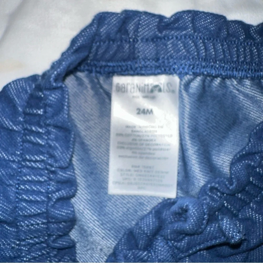 The Children's Place White Top and‎ Navy Shorts Set - Picture 3 of 7